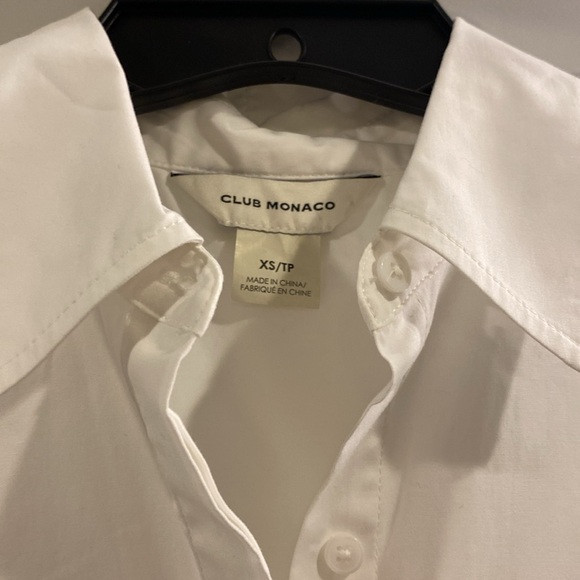 Club Monaco Shirt Dress w/Belt - Picture 6 of 8